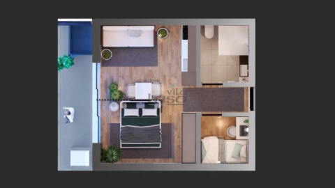 Apartamento T0 para Venda em Armação de Pera