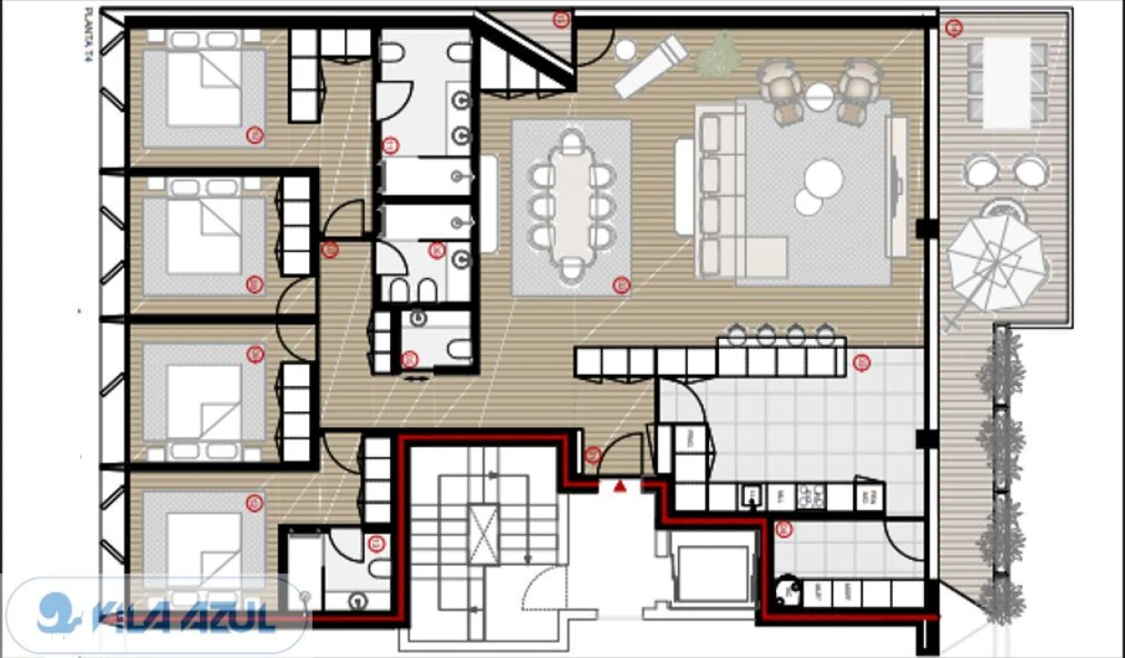 Apartamento T4 para Venda em Canidelo Foto 23