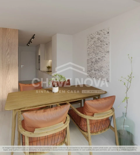Apartamento T0 para Venda em Arcozelo