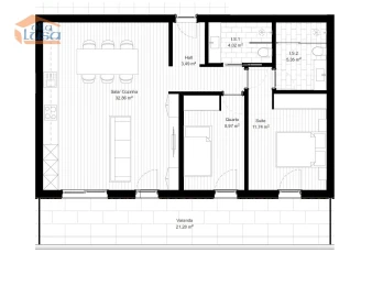 Apartamento T2 para Venda em Portimão