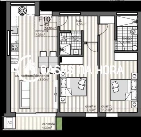 Apartamento T2 para Venda em Paranhos