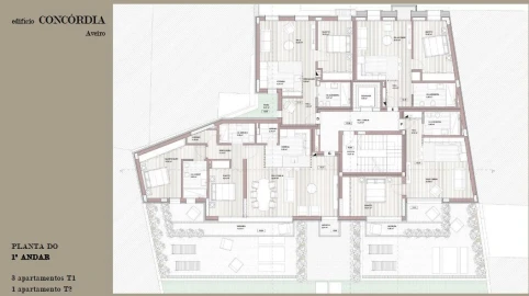 Apartamento T2 para Venda em Glória e Vera Cruz