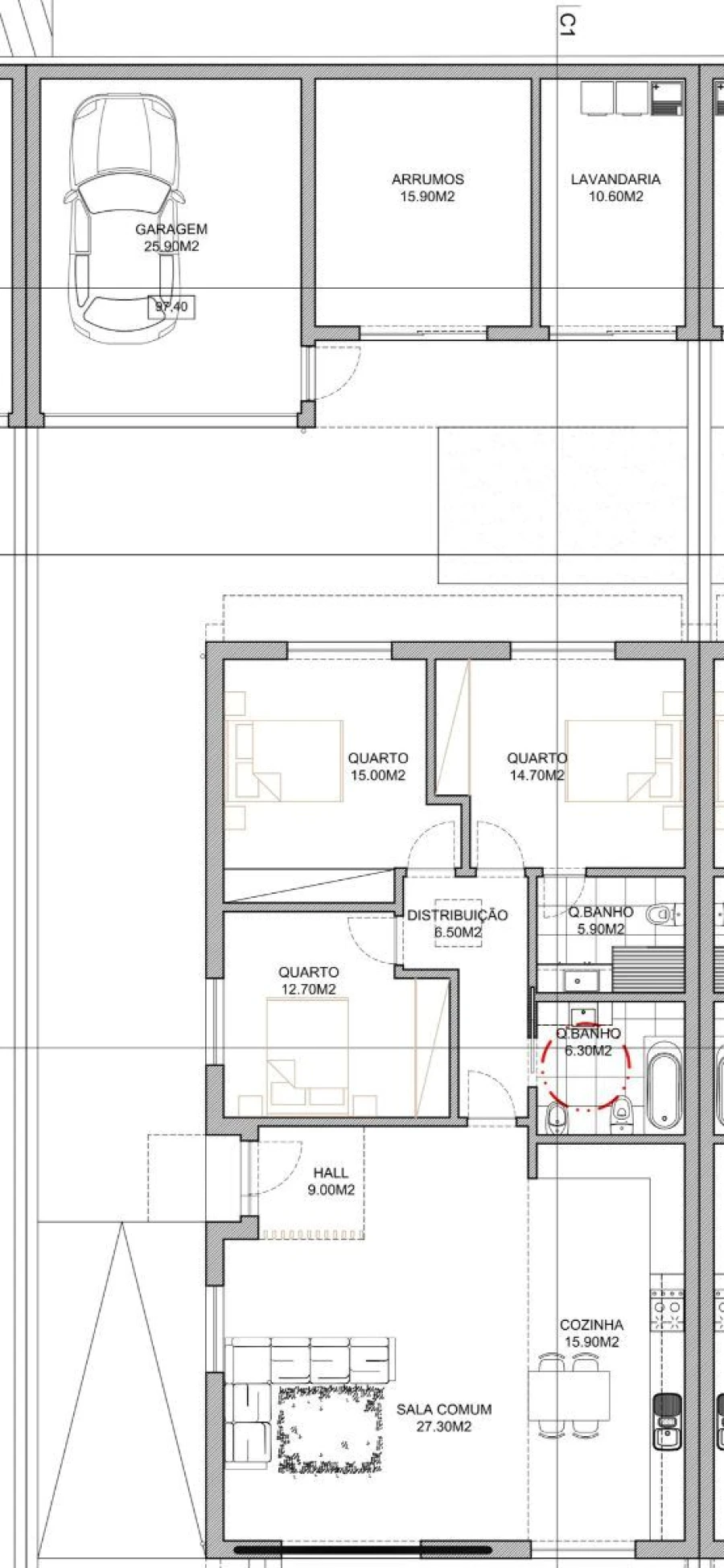 Moradia T3 para Venda em Santa Maria da Feira, Travanca, Sanfins e Espargo Foto 20