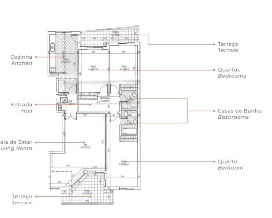 Apartamento T3 para Venda em Quelfes Foto 25