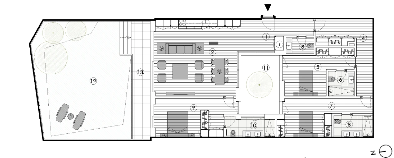 Apartamento T3 para Venda em Paranhos Planta 1