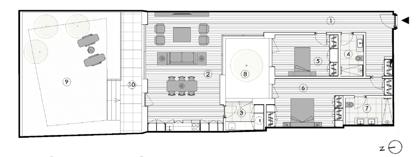 Apartamento T2 para Venda em Paranhos Planta 1