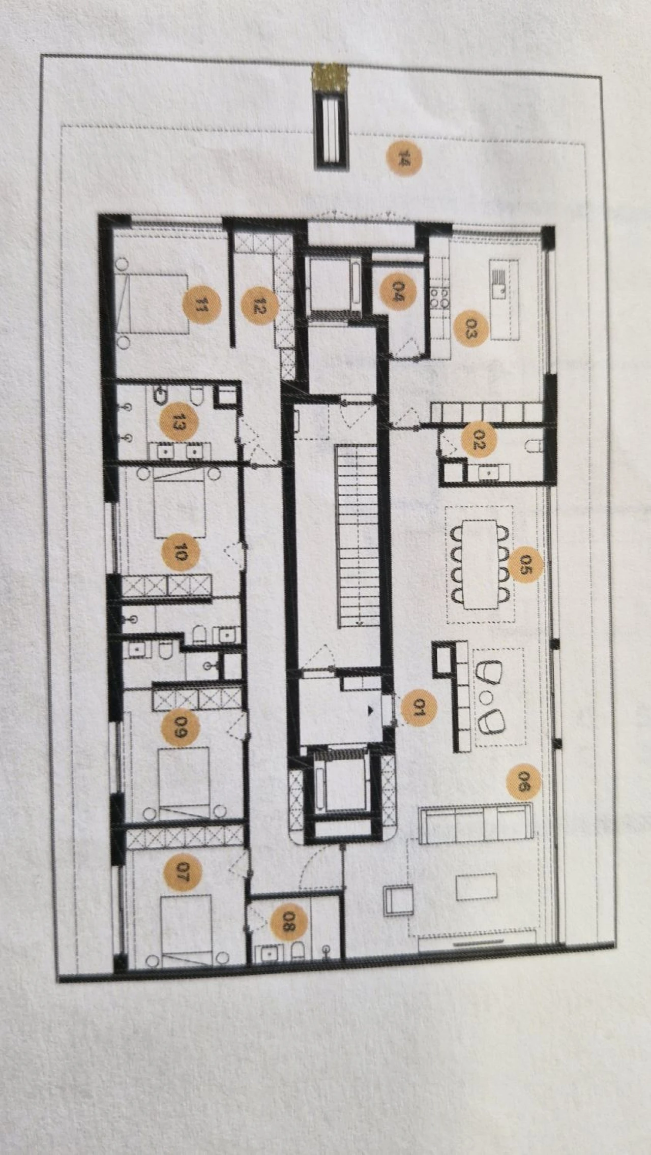 Apartamento T3 para Venda em Cidade da Maia Planta 2