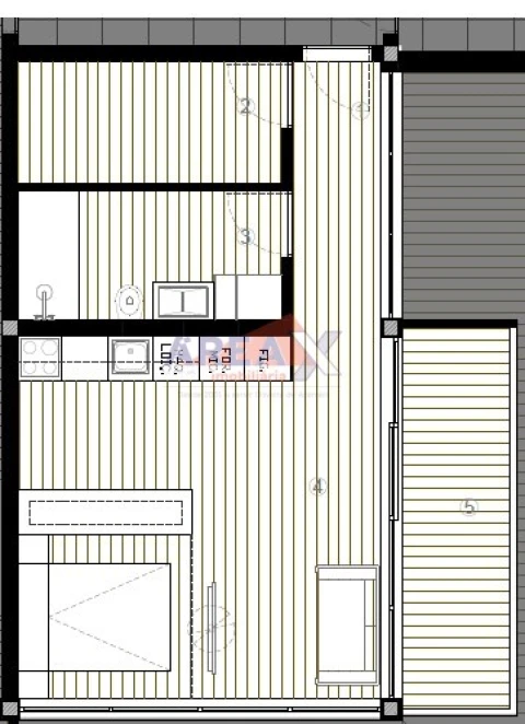 Apartamento T1 para Venda em São João da Madeira