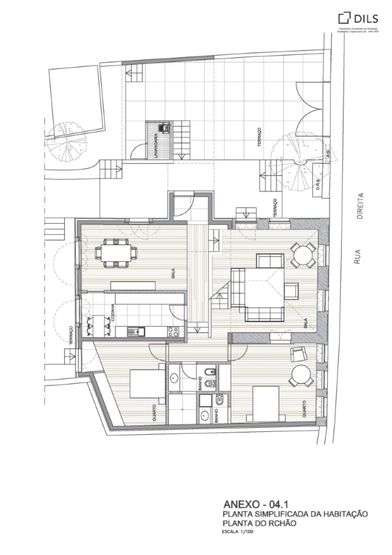 Moradia T3 para Venda em Matosinhos e Leça da Palmeira Planta 2