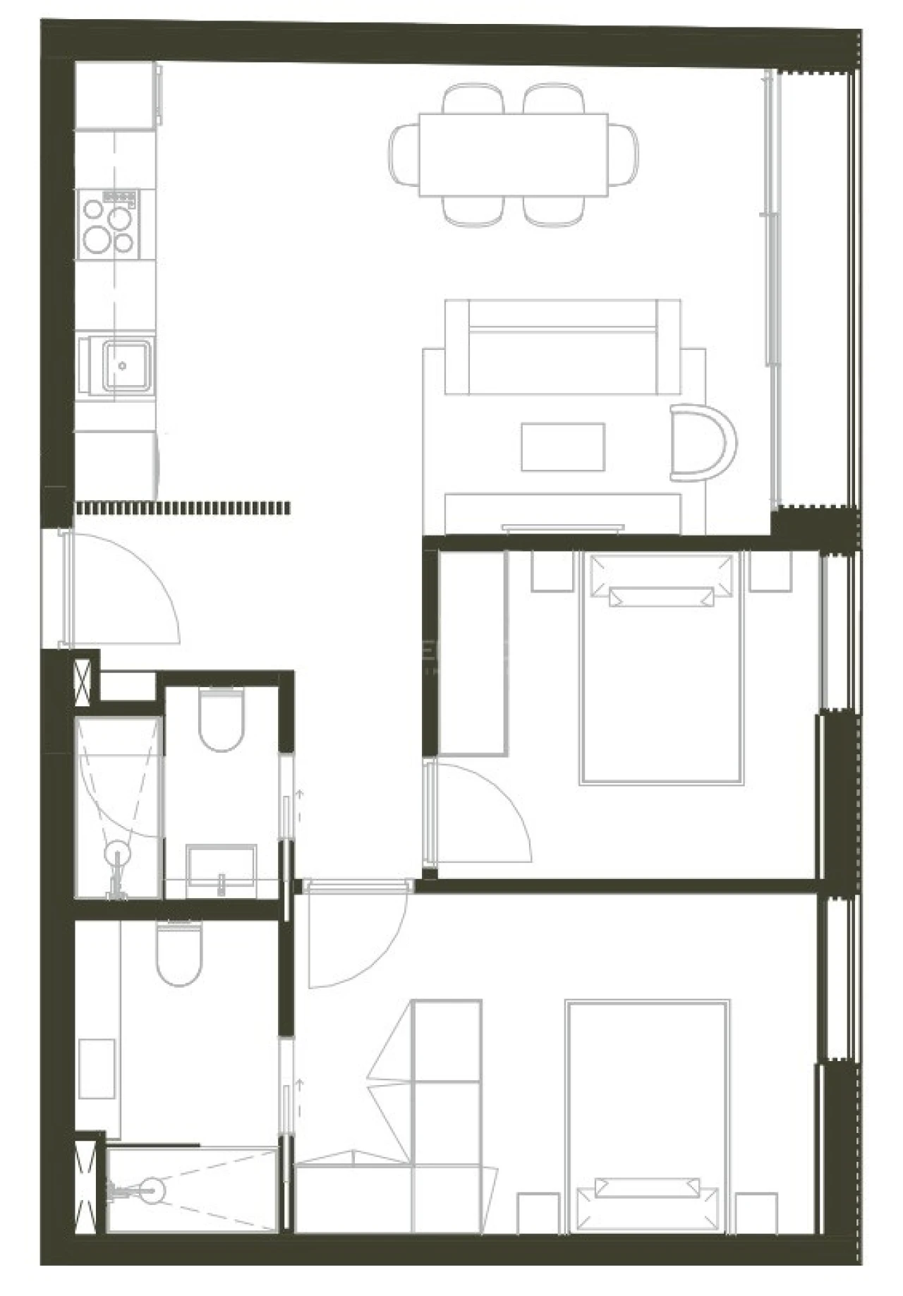 Apartamento T2 para Venda em Matosinhos e Leça da Palmeira Foto 11