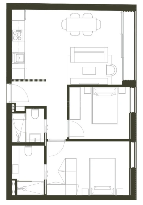 Apartamento T2 para Venda em Matosinhos e Leça da Palmeira
