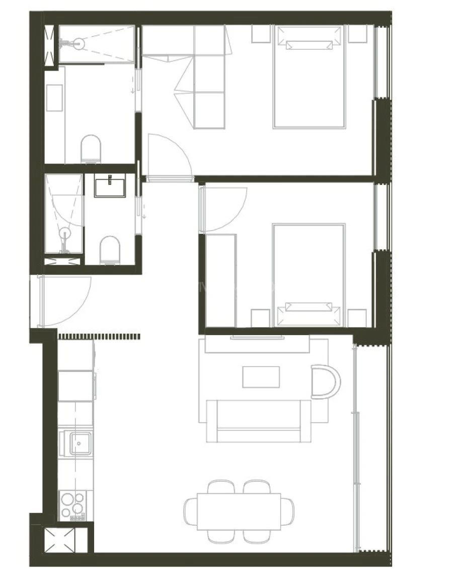 Apartamento T2 para Venda em Matosinhos e Leça da Palmeira Foto 11