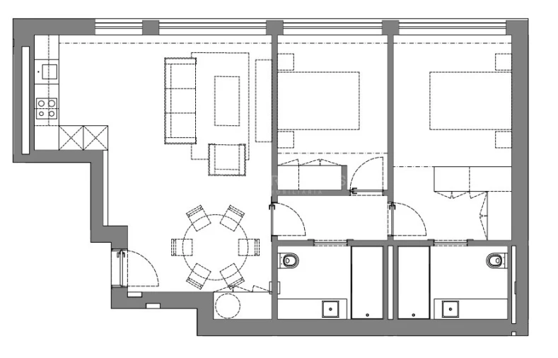 Apartamento T2 para Venda em Espinho Foto 13