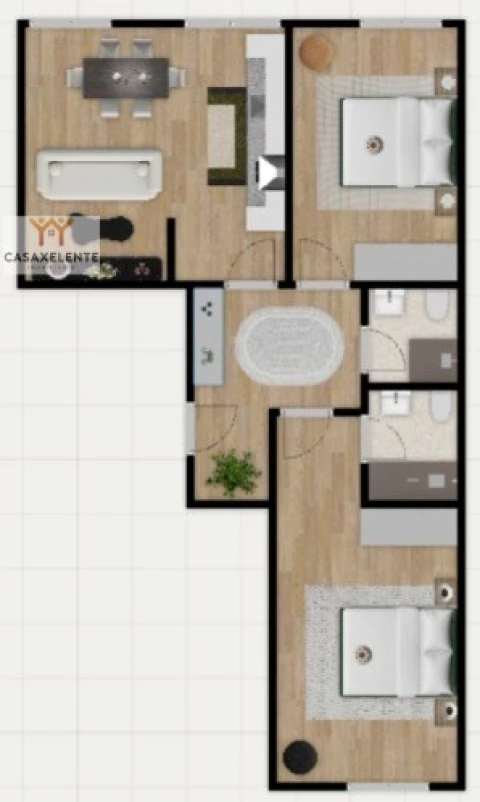 Apartamento T2 para Venda em Benfica