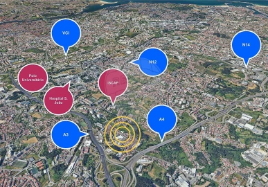 Apartamento T3 para Venda em Pedrouços