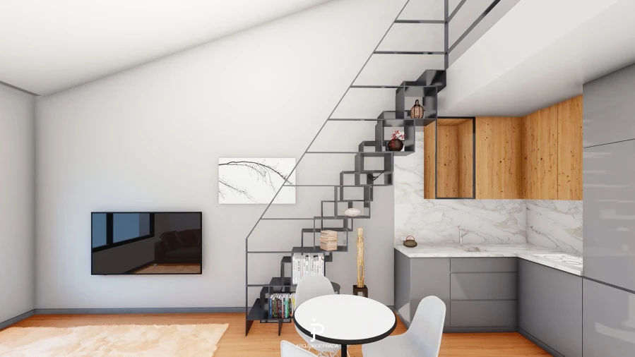 Apartamento T1 para Venda em Sé, Santa Maria e Meixedo Foto 5