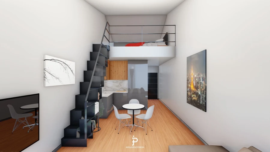 Apartamento T1 para Venda em Sé, Santa Maria e Meixedo Foto 3