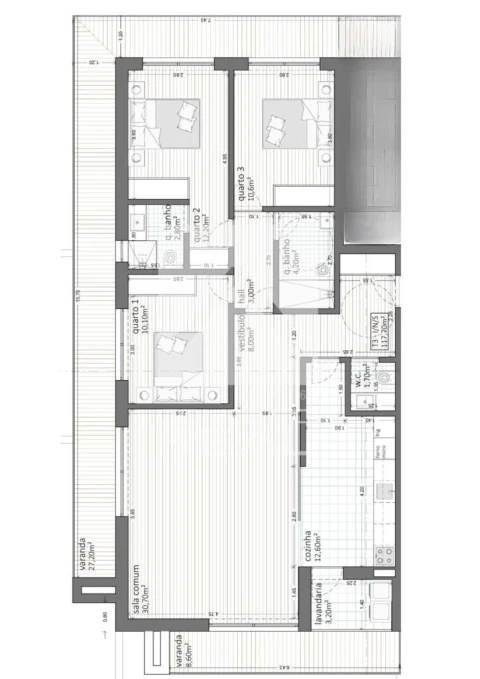 Apartamento T3 para Venda em Ermesinde