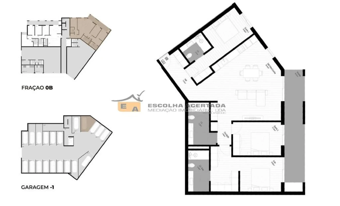 Apartamento T3 para Venda em Pedrouços Foto 14