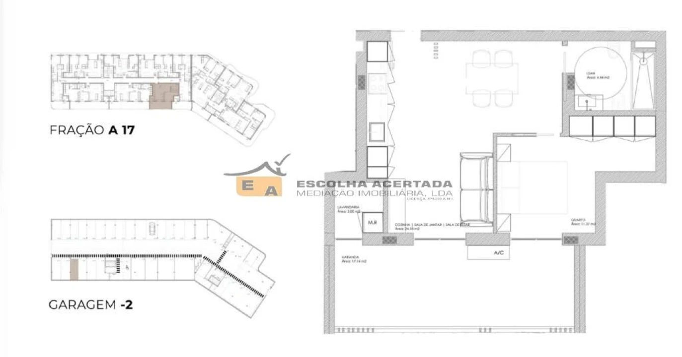 Apartamento T1 para Venda em Oliveira do Douro Foto 13