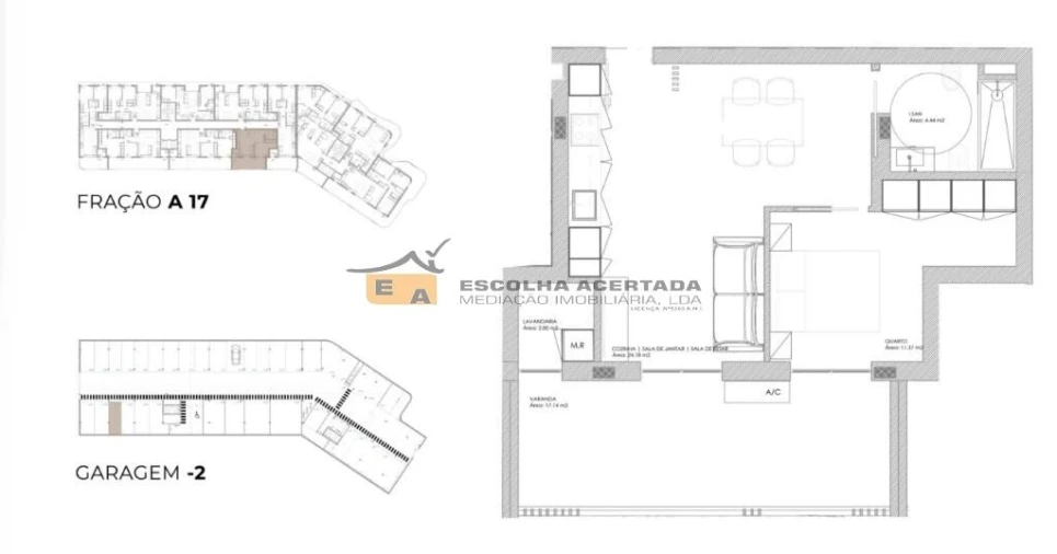 Apartamento T1 para Venda em Oliveira do Douro Foto 13