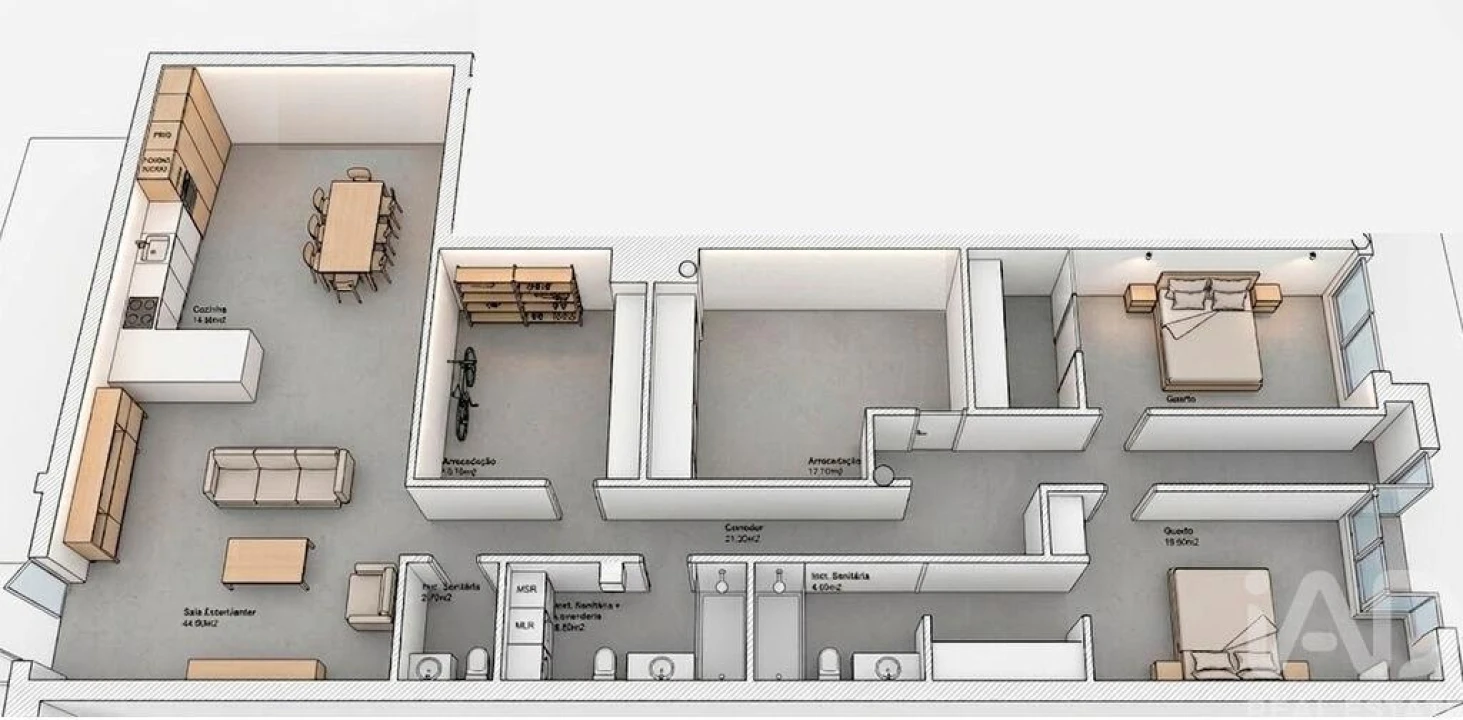 Apartamento T4 para Venda em Barroselas e Carvoeiro Foto 8