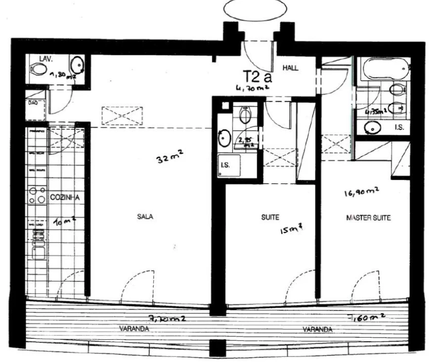 Apartamento T2 para Arrendamento em Parque das Nações Foto 18