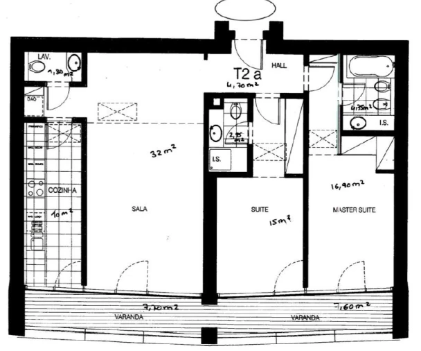 Apartamento T2 para Arrendamento em Parque das Nações Foto 18