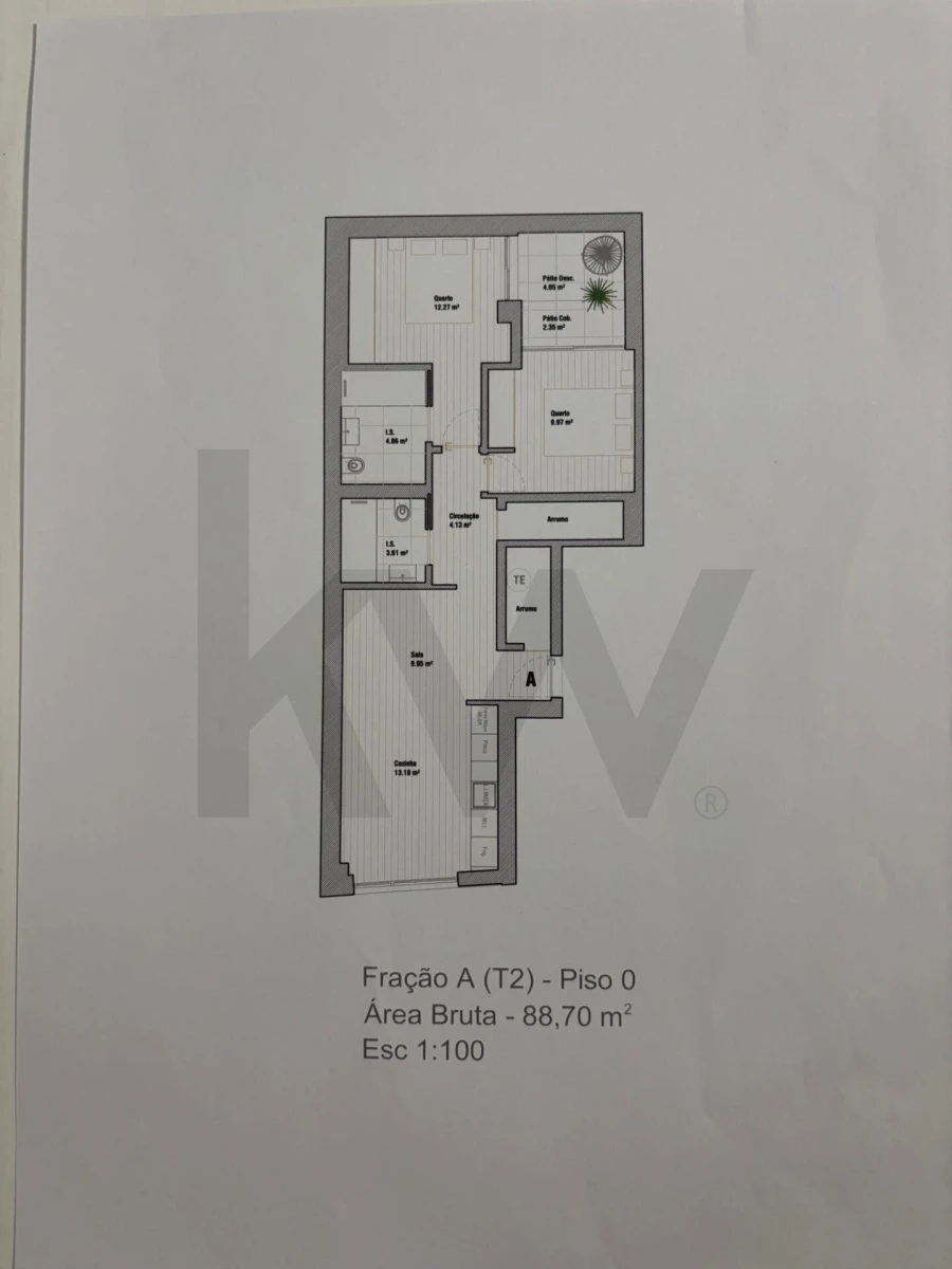 Apartamento T2 para Venda em Requeixo, Nossa Senhora de Fátima e Nariz Foto 19