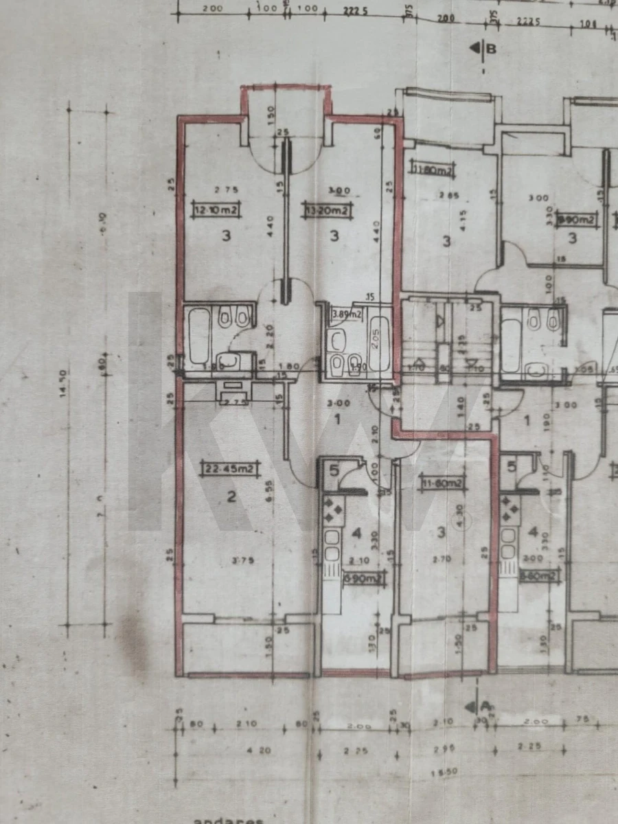 Apartamento T3 para Venda em Cascais e Estoril Planta 1