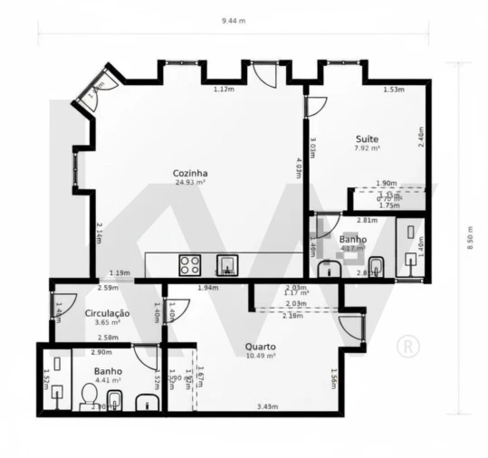 Apartamento T2 para Venda em Subportela, Deocriste e Portela Susã Foto 40
