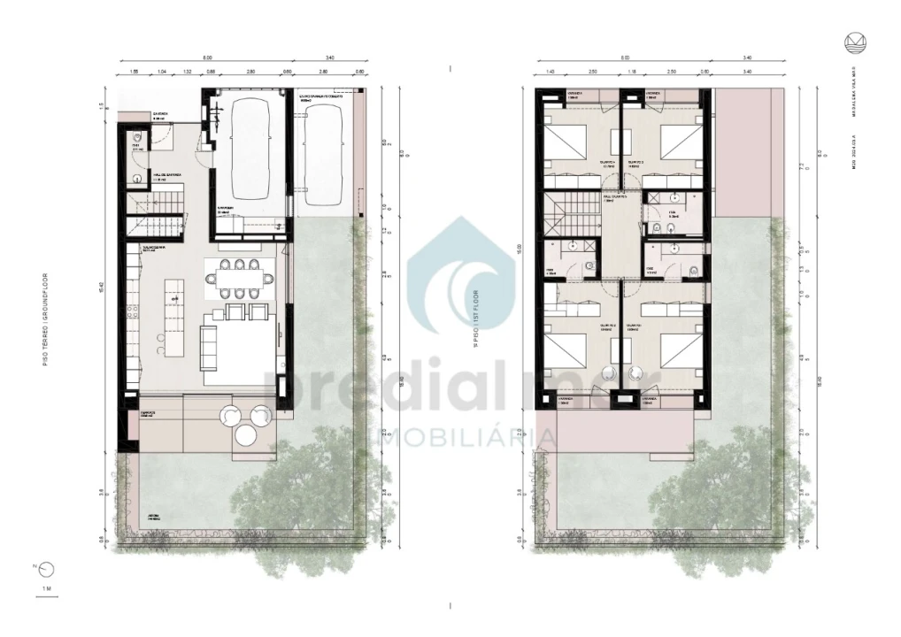 Moradia T4 para Venda em Madalena Planta 2
