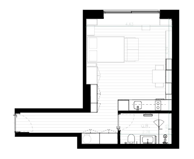 Apartamento para Venda em Matosinhos e Leça da Palmeira Planta 1