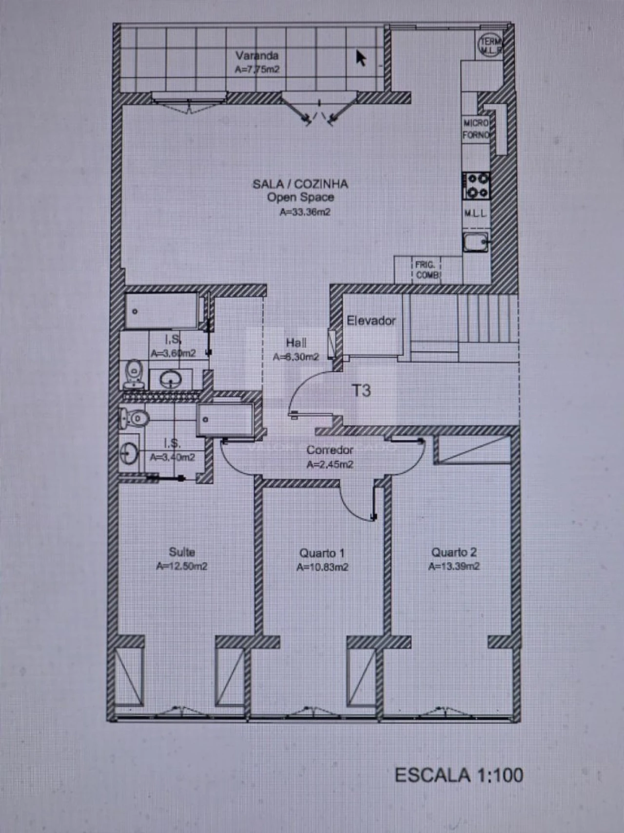 Apartamento T3 para Venda em Benfica Foto 29