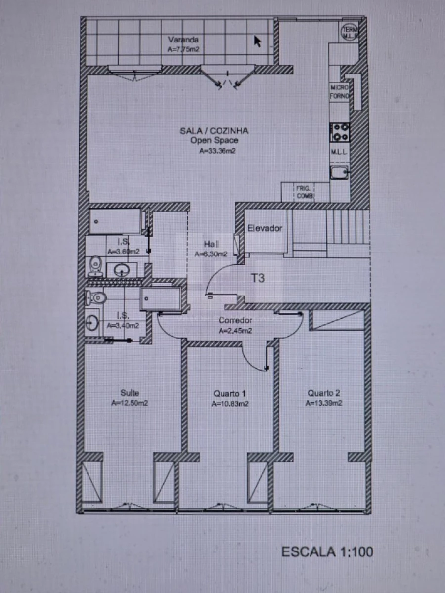 Apartamento T3 para Venda em Benfica Foto 29