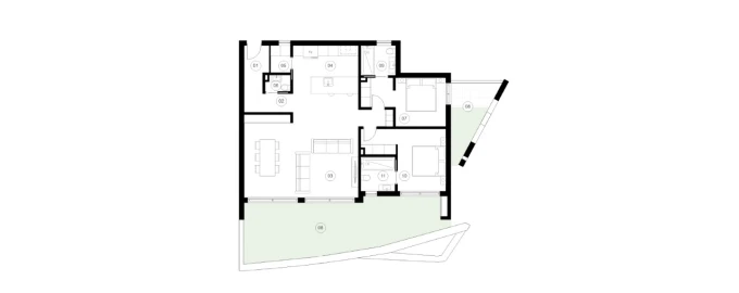 Apartamento T2 para Venda em Luz