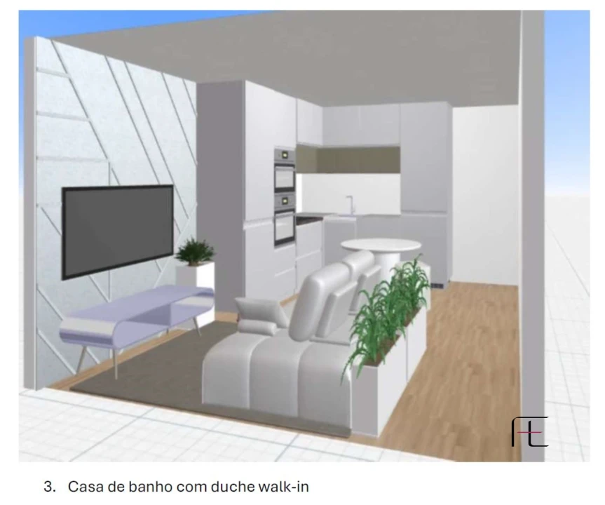 Apartamento T1 para Venda em Caniço Foto 14