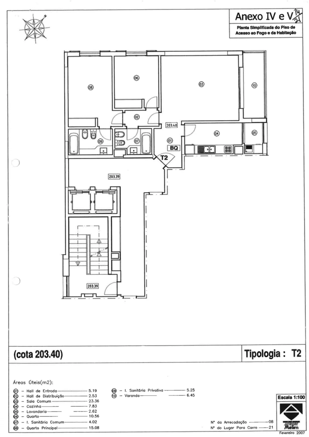 Apartamento T2 para Venda em Santo Antonio Foto 23