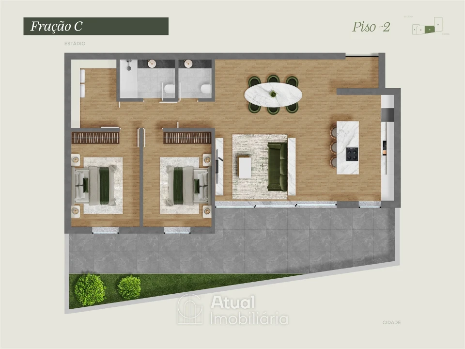 Apartamento T2 para Venda em Caldas de Vizela (São Miguel e São João) Foto 26