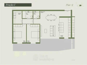 Apartamento T2 para Venda em Caldas de Vizela (São Miguel e São João)