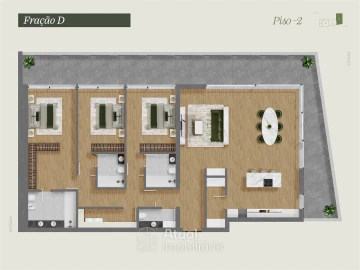 Apartamento T3 para Venda em Caldas de Vizela (São Miguel e São João)