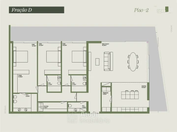 Apartamento T3 para Venda em Caldas de Vizela (São Miguel e São João)