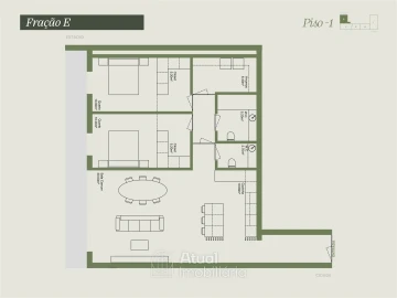 Apartamento T2 para Venda em Caldas de Vizela (São Miguel e São João)