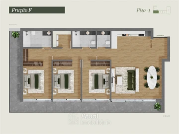Apartamento T3 para Venda em Caldas de Vizela (São Miguel e São João)