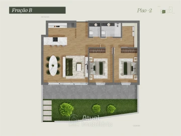 Apartamento T2 para Venda em Caldas de Vizela (São Miguel e São João)