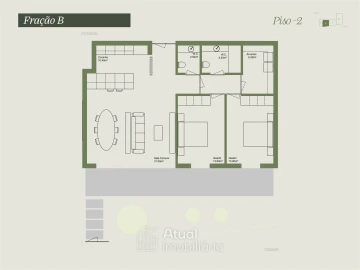 Apartamento T2 para Venda em Caldas de Vizela (São Miguel e São João)