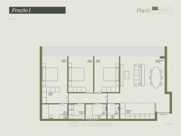 Apartamento T3 para Venda em Caldas de Vizela (São Miguel e São João)