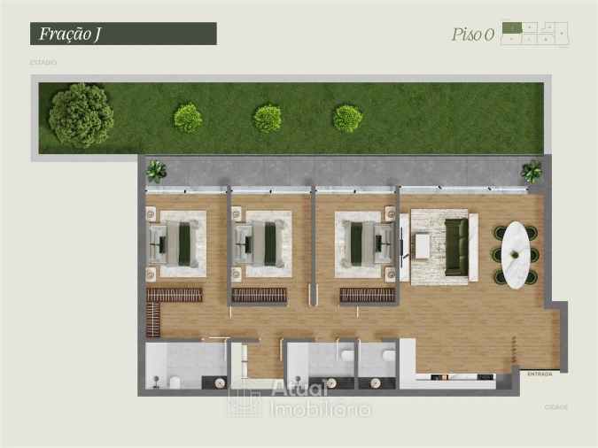 Apartamento T3 para Venda em Caldas de Vizela (São Miguel e São João) Foto 26