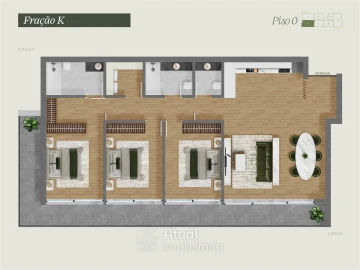 Apartamento T3 para Venda em Caldas de Vizela (São Miguel e São João)