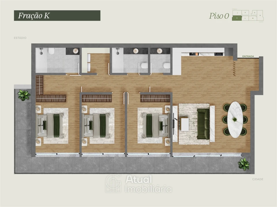 Apartamento T3 para Venda em Caldas de Vizela (São Miguel e São João) Foto 26